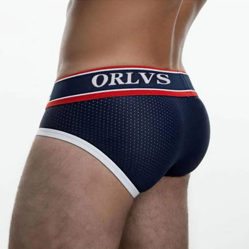 Мужские трусы джоки черные сетчатые без застежки дышащие хлопковые с карманом