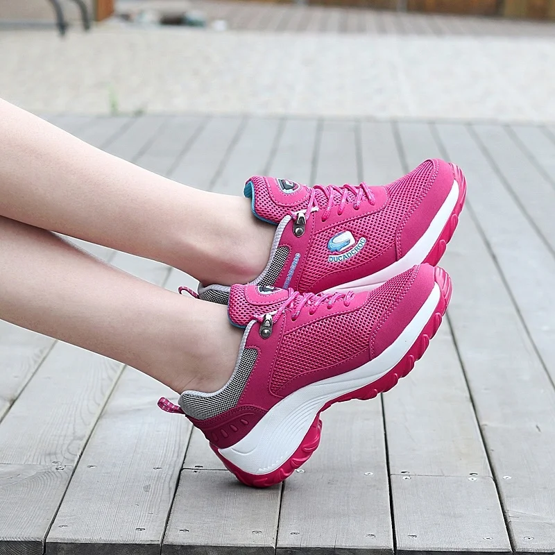 

Women Sneakers Air Cushioning Running Shoes for Female Girls Lightweight Walking Sneakers Jazz Dancing Shoes Sport Gym Jogging