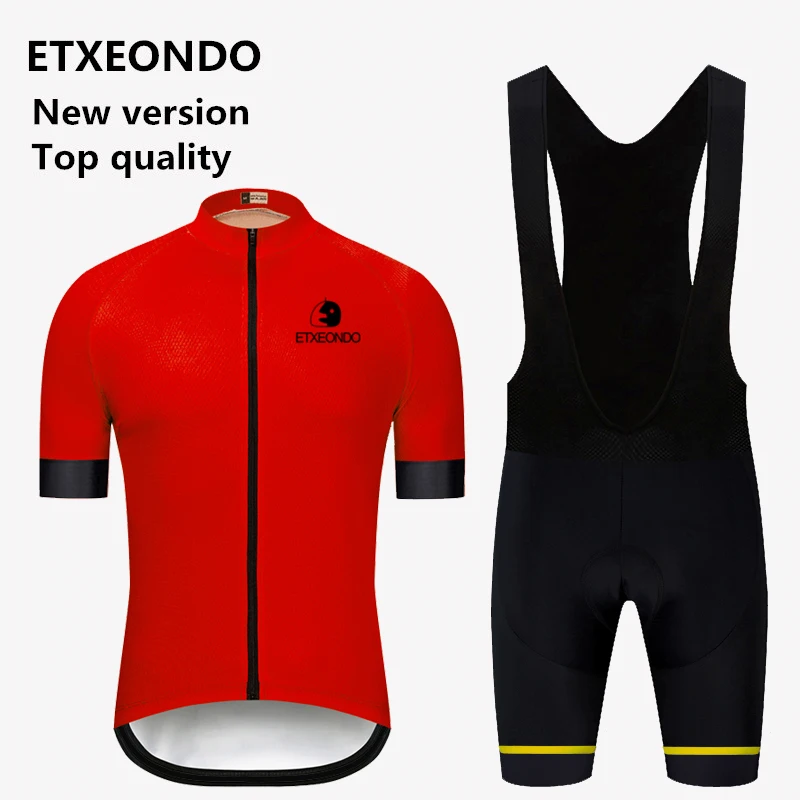 Новое издание! Одежда для велоспорта Etxeondo, летняя одежда для велоспорта, комплекты из Джерси с коротким рукавом, профессиональная быстросохнущая мужская команда MTB, велосипедная одежда