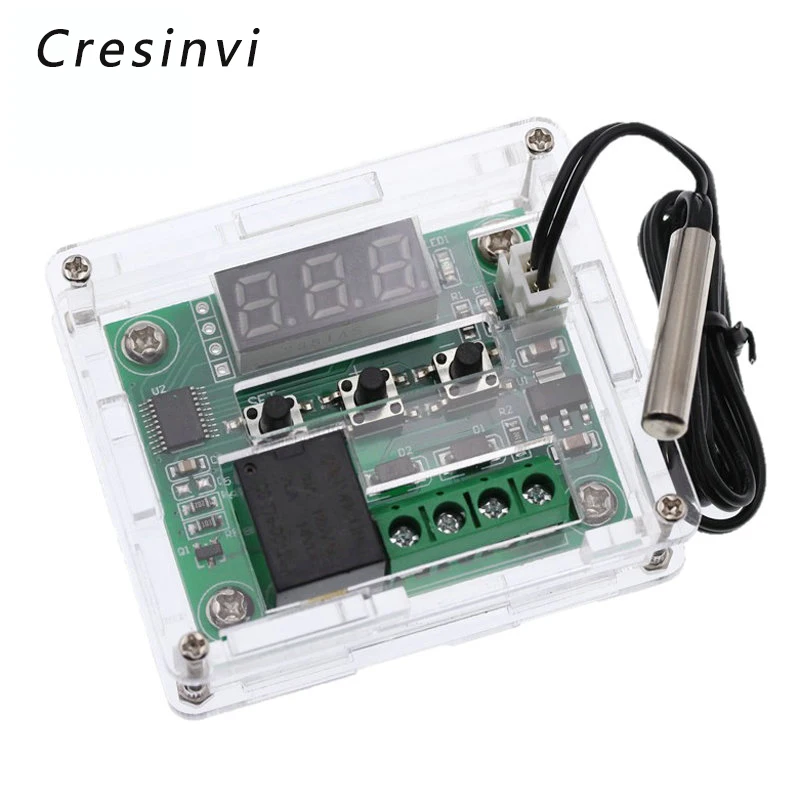 1 шт. W1209 DC 12V температура отопления охлаждения термостат контроль температуры