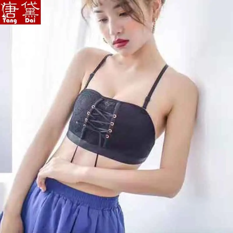 Нижнее белье tangdai сексуальное кружевное для маленькой груди без бретелек