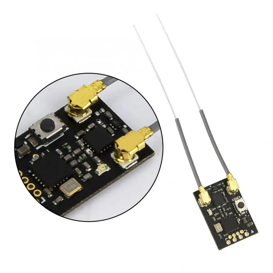 Радиоуправляемый мини-приемник с антенной Квадрокоптер комплектующие для