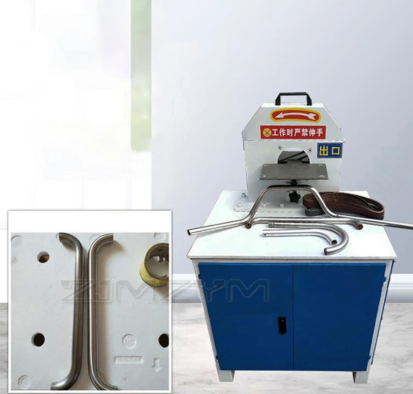

4.5KW Multifunctional Metal Bent Pipe Polishing Machine Round Curved Pipe Polisher Pipe Tube Rust Grinding Machine 380V/220V