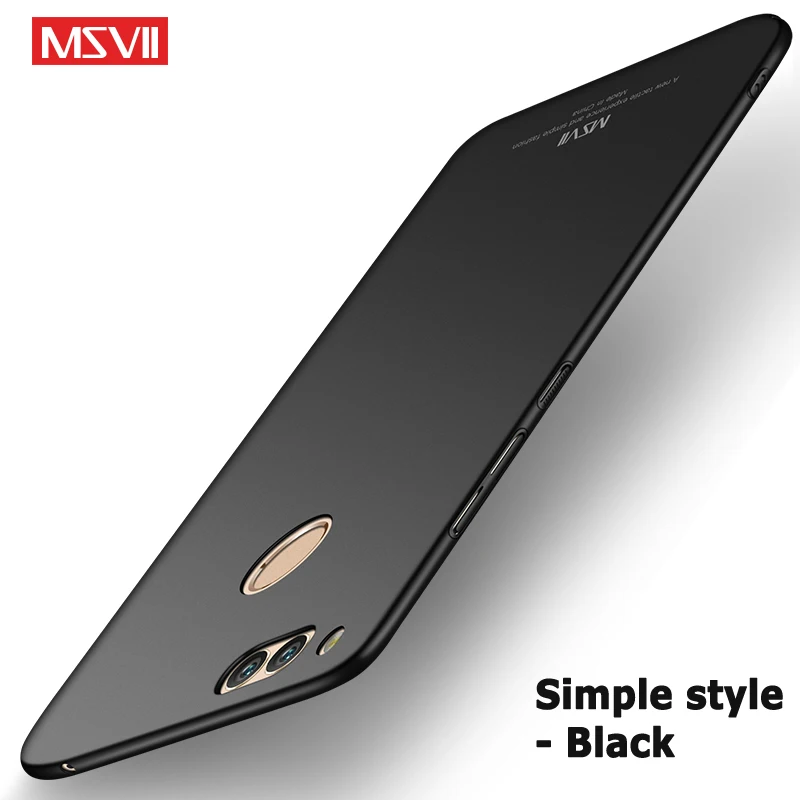 Чехол MSVII для Huawei Honor 7x тонкий матовый чехол 7A 7C чехлы из поликарбоната | Мобильные