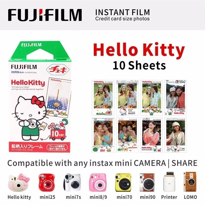 Fujifilm Fuji Instax Mini 8 пленка 10 листов для 70 50s 7s 90 25 поделиться SP-1 камеры моментальной печати Новое поступление