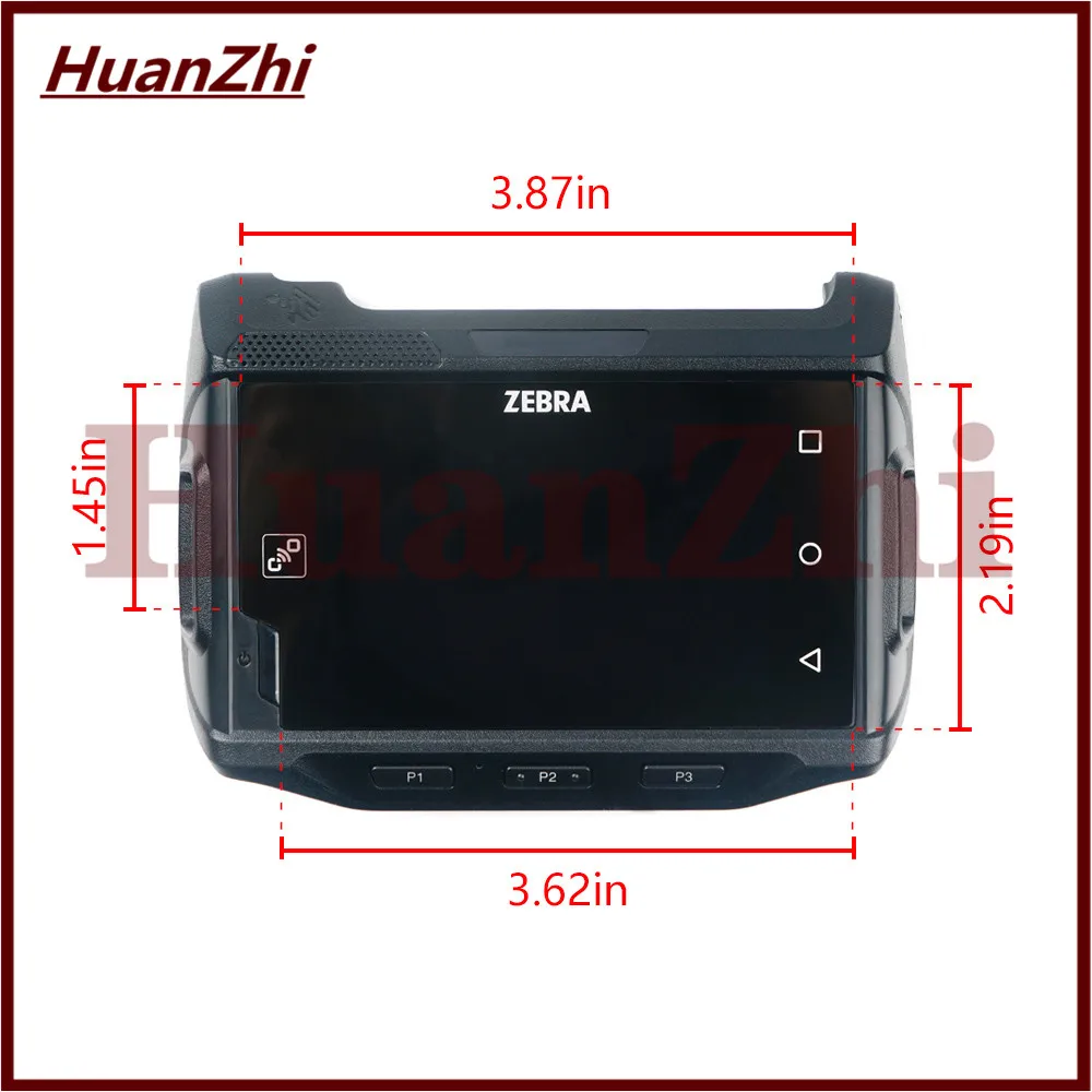 

(HuanZhi) LCD & Touch screen with Front Cover Replacement for Motorola Symbol WT6000 WT60A0