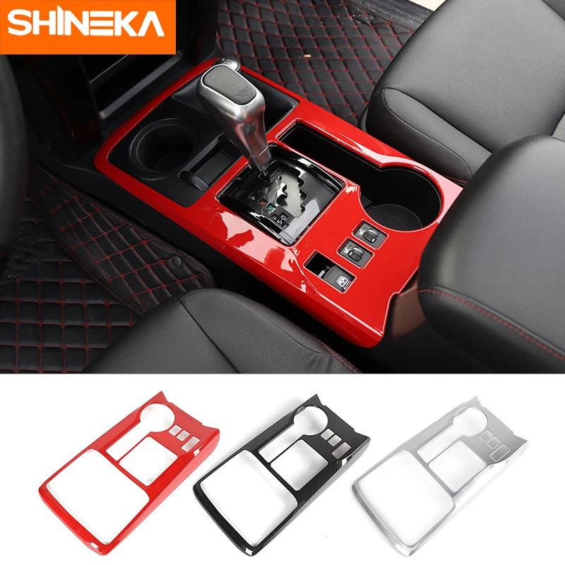 Автомобильные наклейки SHINEKA для интерьера Toyota 4runner 2010 + декоративная панель
