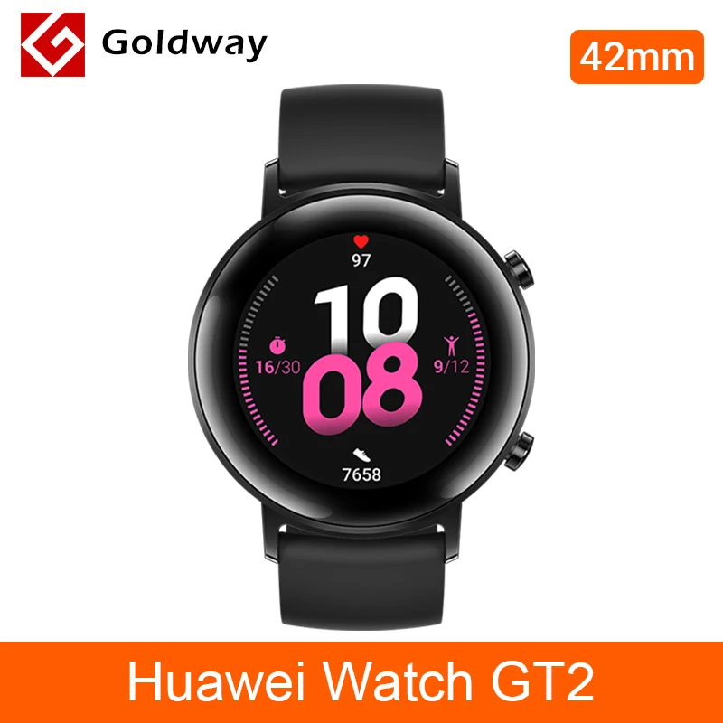 Huawei Watch GT 2 GT2 спортивная версия 42 мм умные часы Bluetooth 215 мАч 5 1 Пульс звонка для Android
