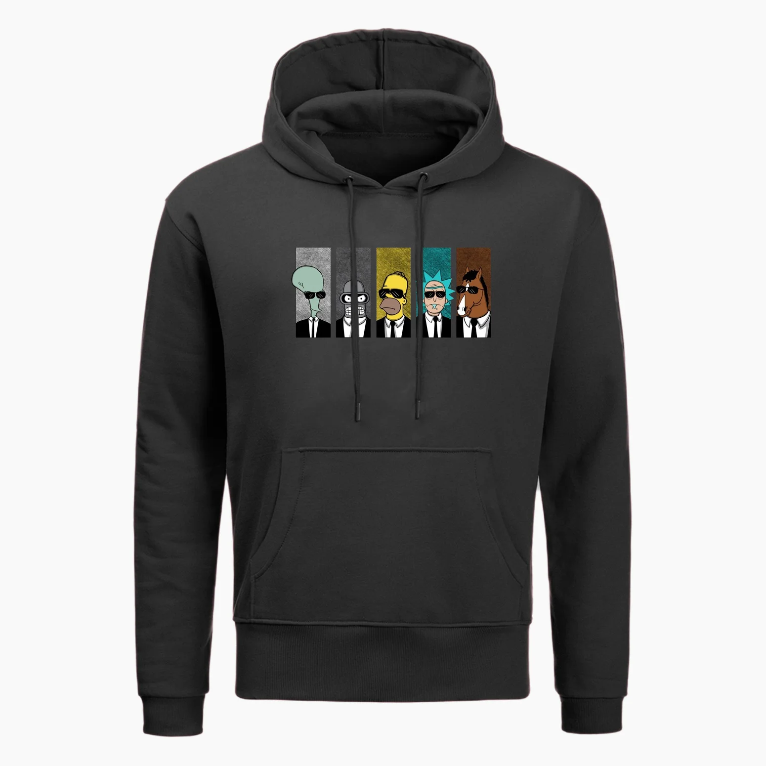 Rick And marty Аниме Толстовка крутая ТВ футболка мужские толстовки пара Geek BoJack всадник Толстовка мужская Толстовка бойфренда Camiseta