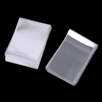 100pcs 6 6cm 6cm x 9cm matte cards sleeves cards protector for trading cards shield magic card cover transparent card holder new