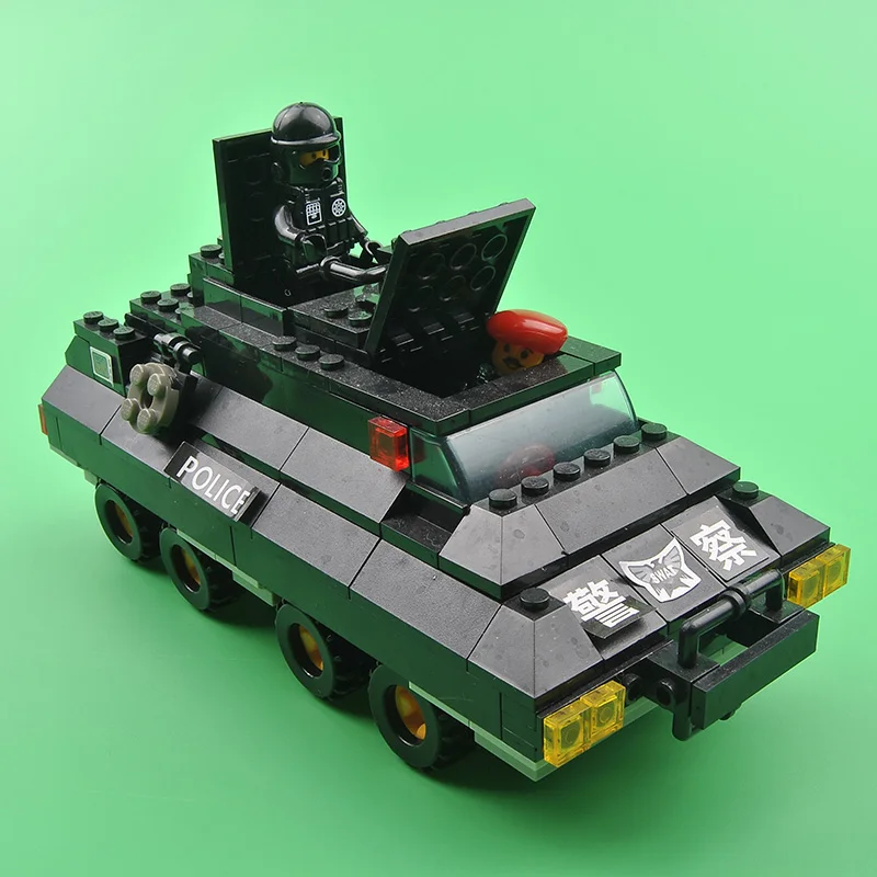 Swat полицейская команда городской автомобиль бронированный грузовик командный