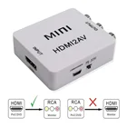 Переходник HDMI-RCA AVCVSB LR HDMITO AV, преобразователь видео HDMI 1080P HDMI2AV с поддержкой NTSC PAL