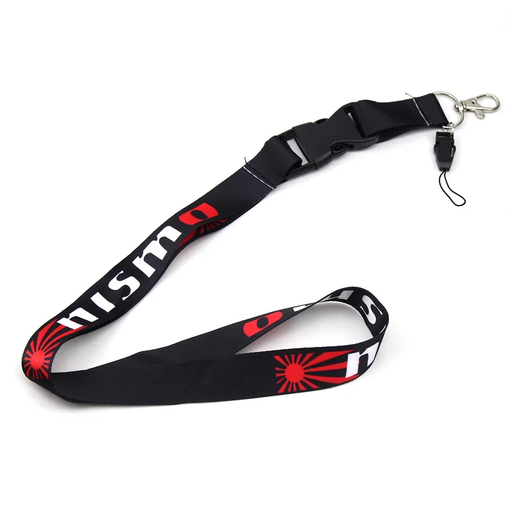 Гоночный шнурок Mugen JDM шейные шнурки брелоки для автомобильных ключей