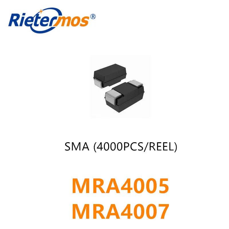 4000 шт. Φ MRA4005 MRA4007 SMA | Электроника