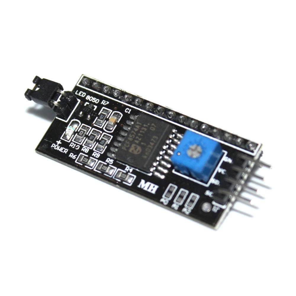 1 шт. плата ЖК 1602 порт модуля PCF8574 IIC/I2C/TWI/SPI интерфейс модуль дисплей|Печатные