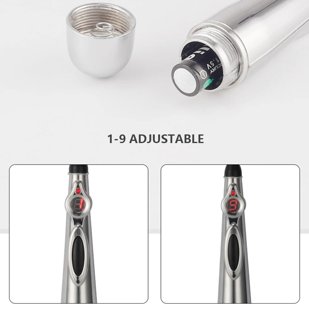 Электрическая акупунктурная Массажная ручка облегчение боли лазерная терапия