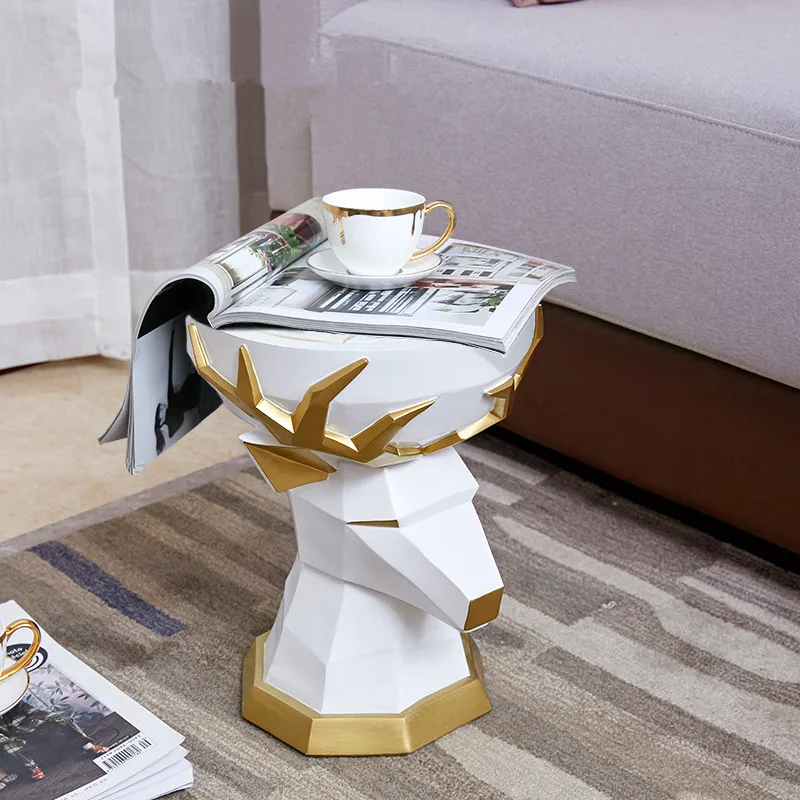 Многофункциональная полка для хранения в европейском стиле с геометрическим