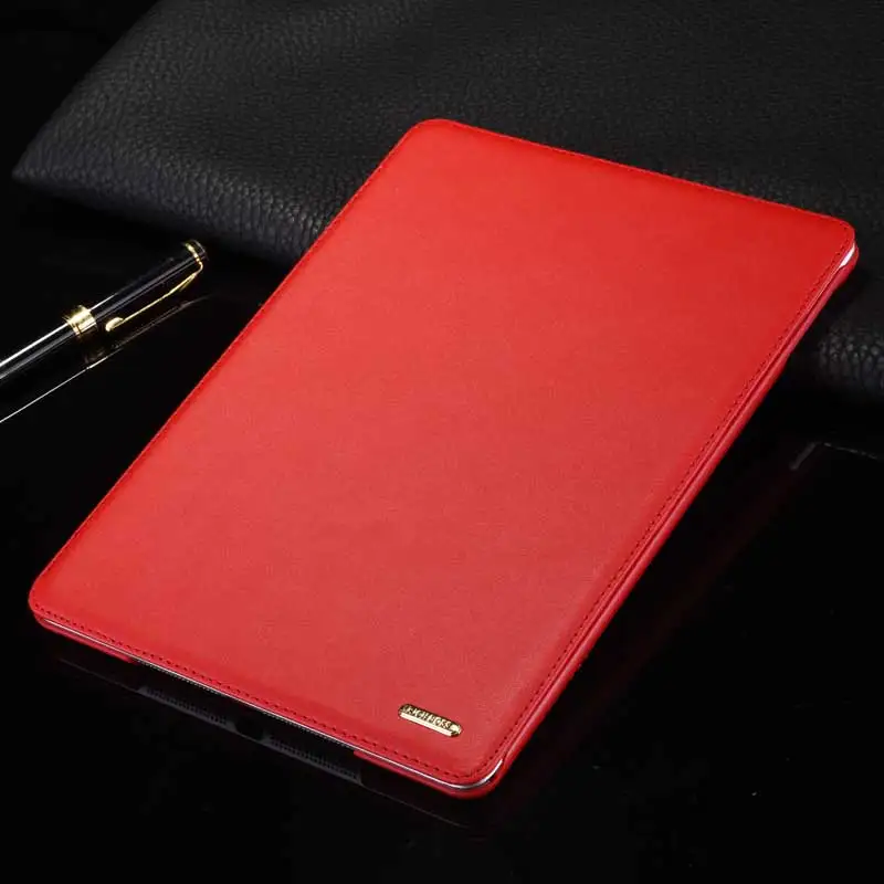 mini4 mini5 Red Ретро Бизнес чехол из натуральной кожи с откидной крышкой для iPad Air Air2 9," с подставкой, умный чехол Tab, чехол для Apple iPad 9,7 дюймов - Цвет: mini4 mini5 Red