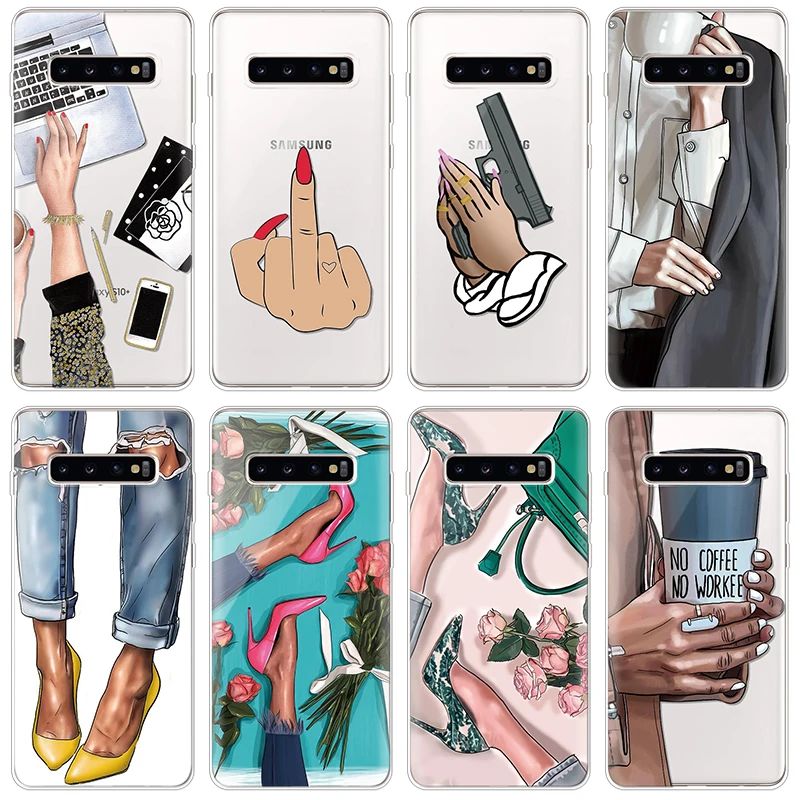 Модный чехол для телефона с изображением девушки руководителя мамы Samsung Galaxy A72 A52