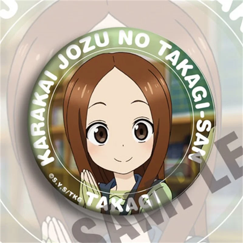 Обувь для косплея Аниме в мастер такаги-Сан-Takagi значок мультфильм собирать