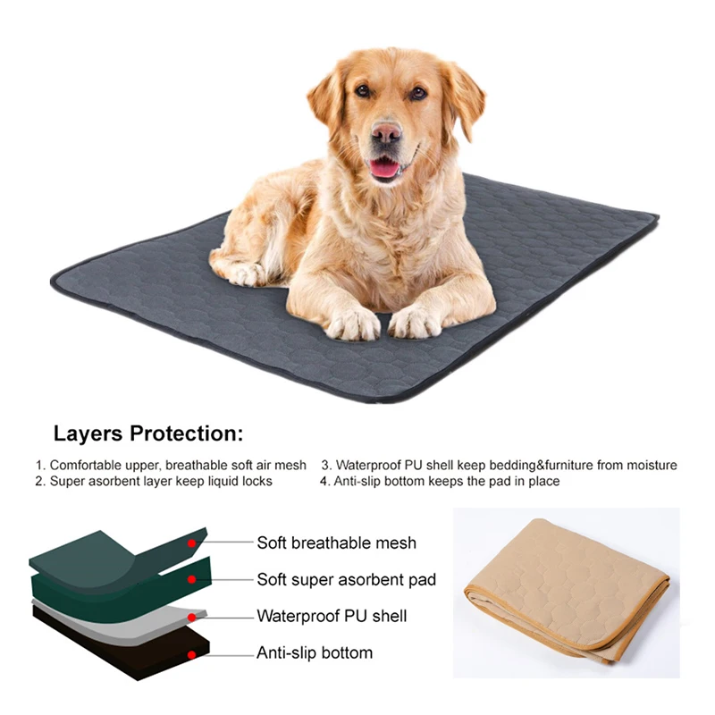 Водонепроницаемый коврик для собак летняя охлаждающая Мягкая дышащая моющаяся