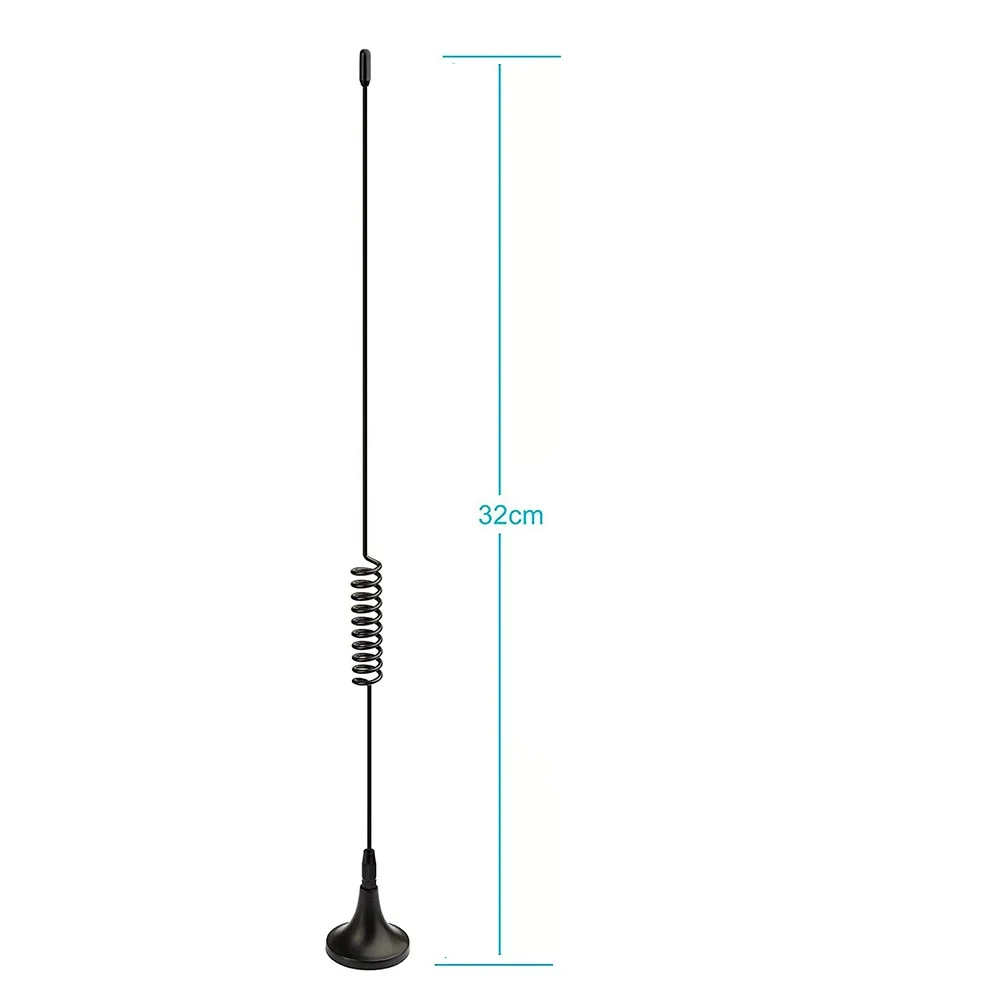 Eightwood VHF UHF полиция антенна сканера BNC Мужская Магнитная база для приемника Bearcat