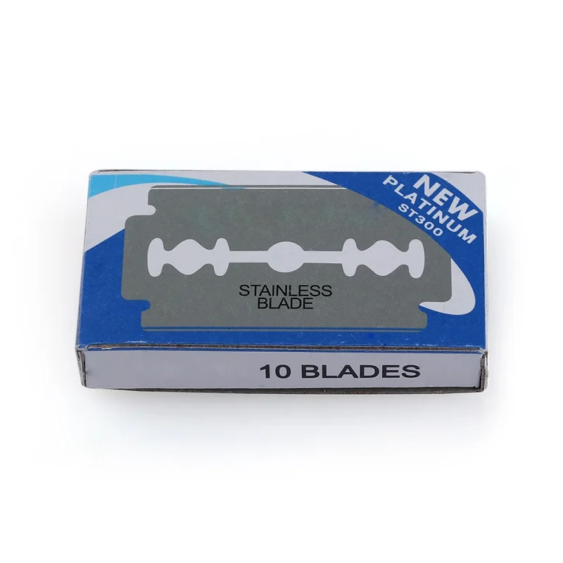 30pcsMen сменные лезвия для бритвы Нержавеющая сталь Безопасность стрижки волос