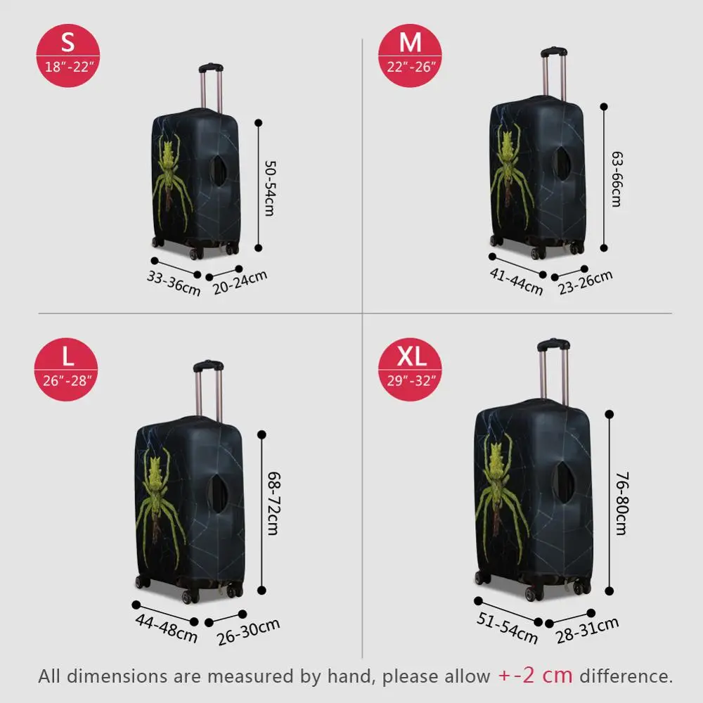 Чехол Dispalang с мультяшным рисунком эластичный чехол на колесиках пылезащитный