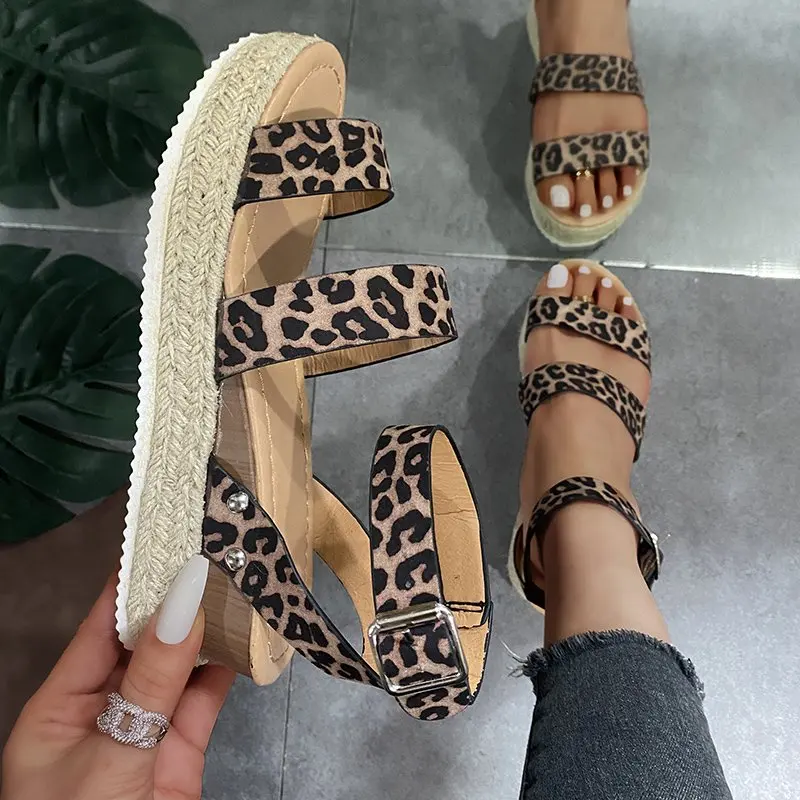 

HOTSandals Women Wedges Shoes Pumps High Heels Sandals 2021 Summer Flip Flop Chaussures Femme Platform Sandals Sandalia Feminina