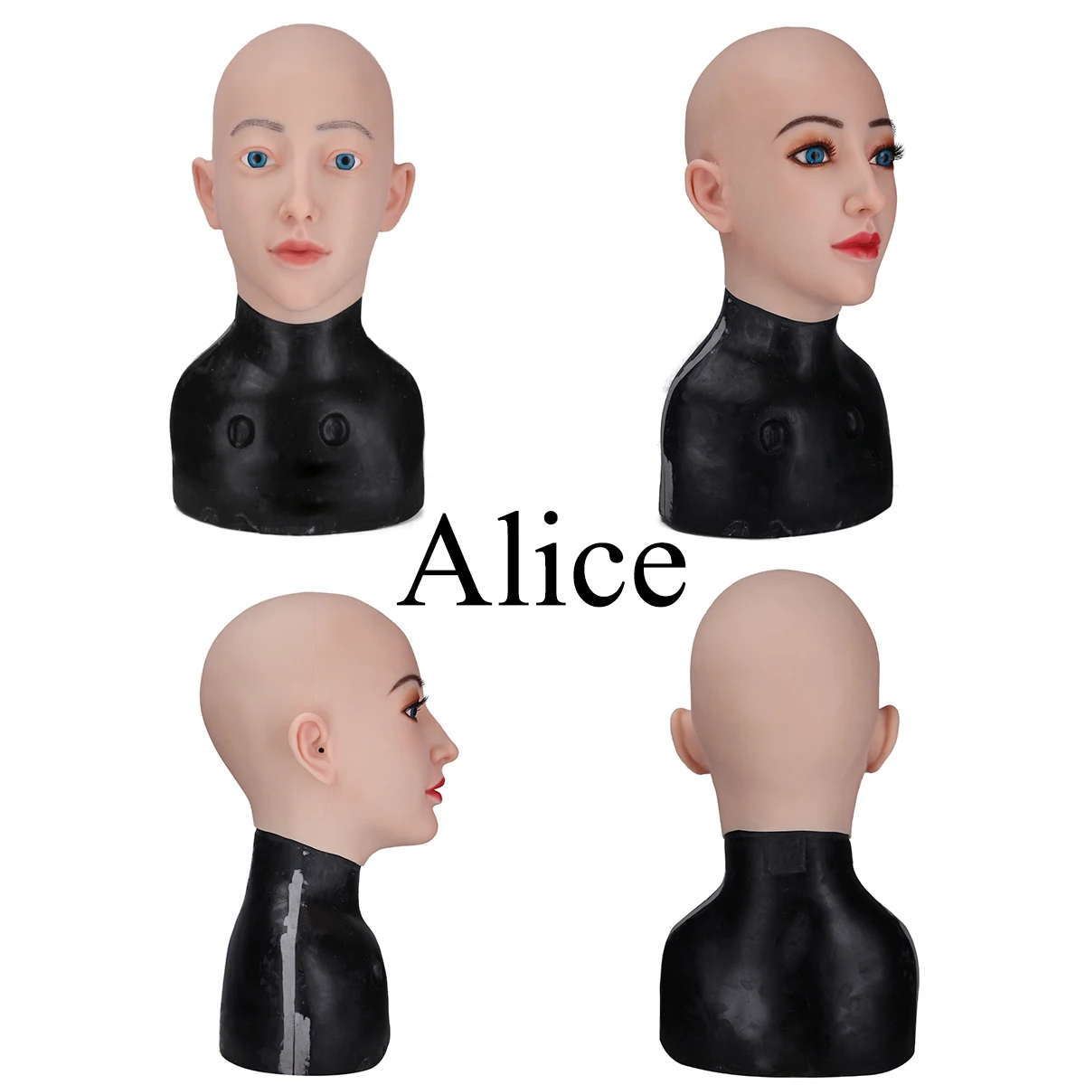 Для наращивания на всю голову маска для трансвеститов перетащите Queen