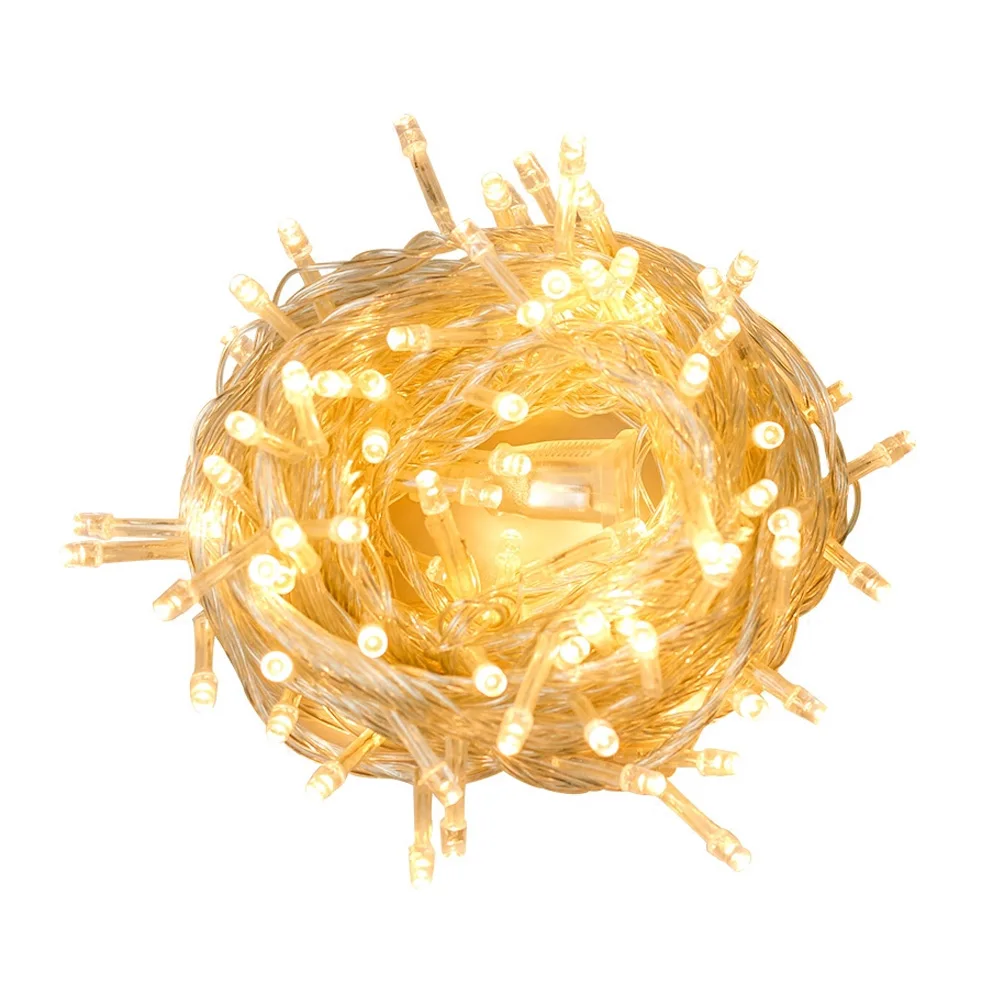 LED String Led Fairy Lights 10M 100LED Landscape Lamp Outdoor Wedding Xmas Decor Starry Romantic 110V Festivals | Лампы и освещение
