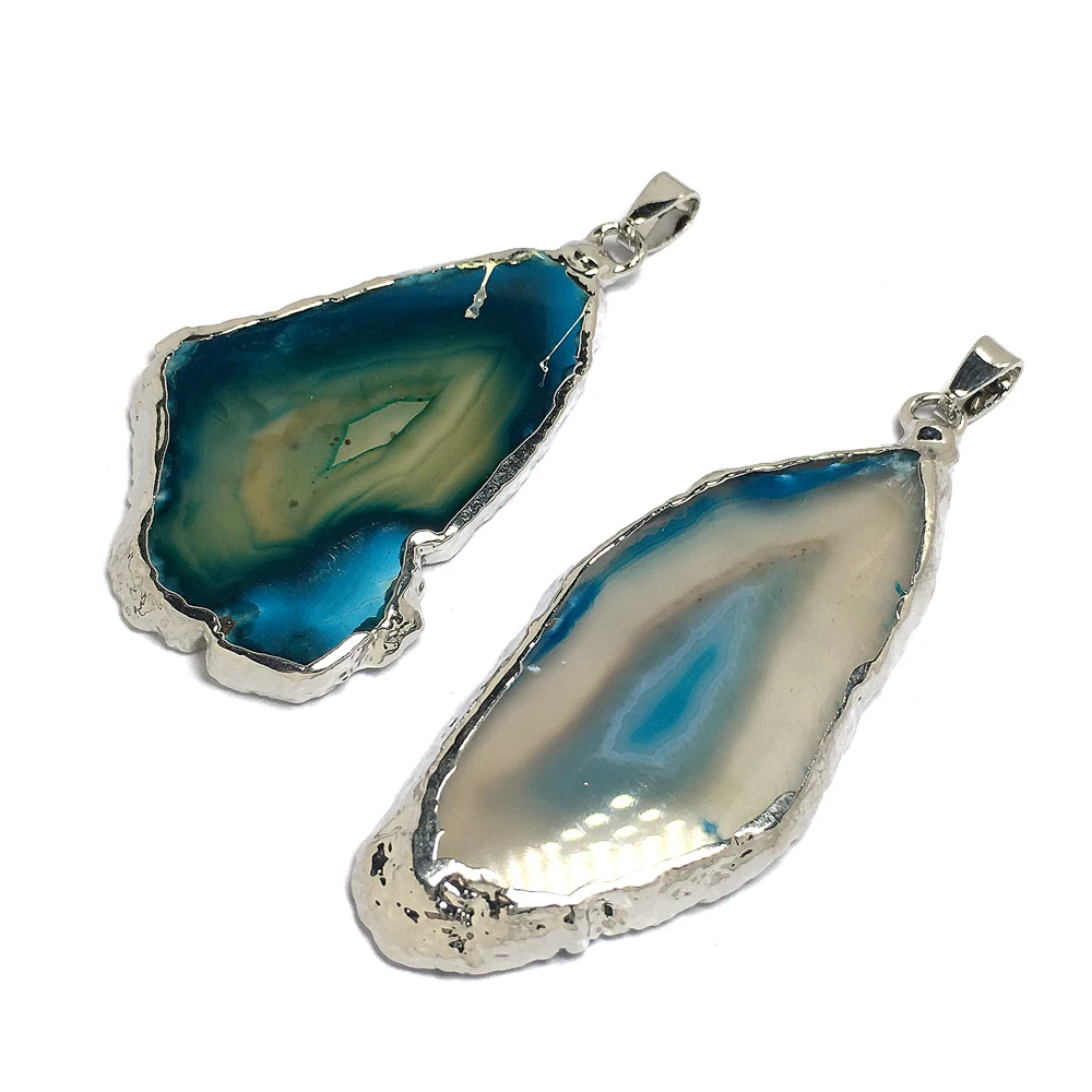 Подвеска из натурального камня для изготовления ювелирных изделий ожерелье