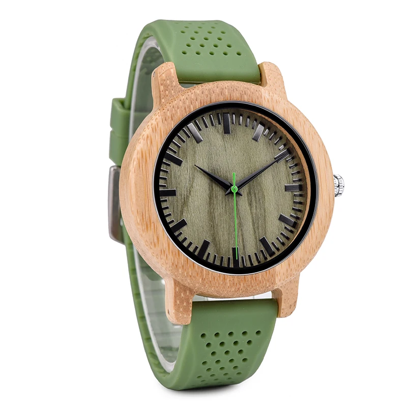 DODO DEER модный качественный силиконовый ремешок бамбуковый Деревянный чехол кварцевый бренд ваши собственные часы мужские подарки Прямая по... от AliExpress RU&CIS NEW