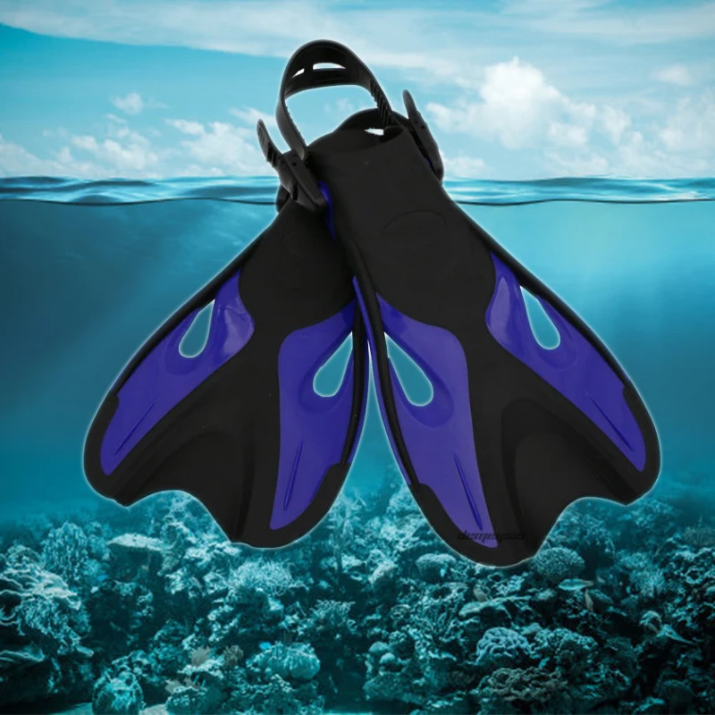 Плавательные ласты для водных видов спорта регулируемые противоскользящие