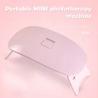 6 Вт Мини УФ-сушилка Портативный УФ Резина отверждающий лампа 30С 60С таймер Нейл-арт маникюра Лак для ногтей гель-USB кабель для зарядки, ювелирные изделия делая инструменты TY