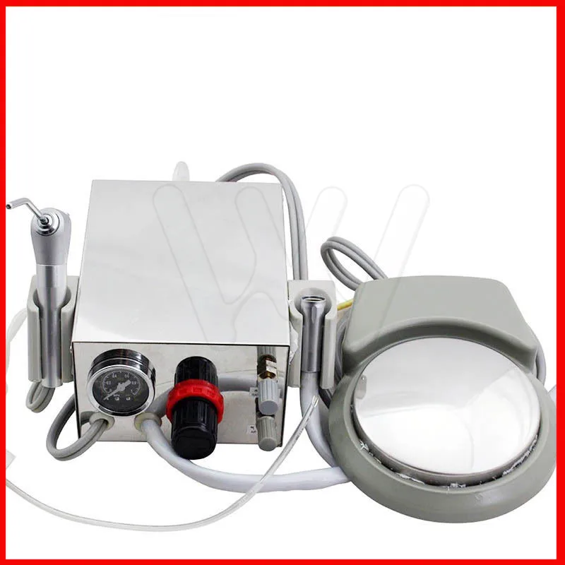 Стоматологическая лаборатория портативный турбинный блок из алюминиевого