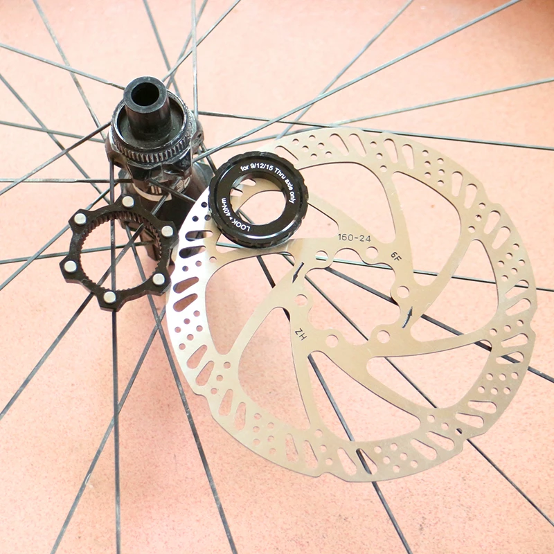 Велосипедная втулка центральный замок 6 болтов адаптер магнитный ротор ствол