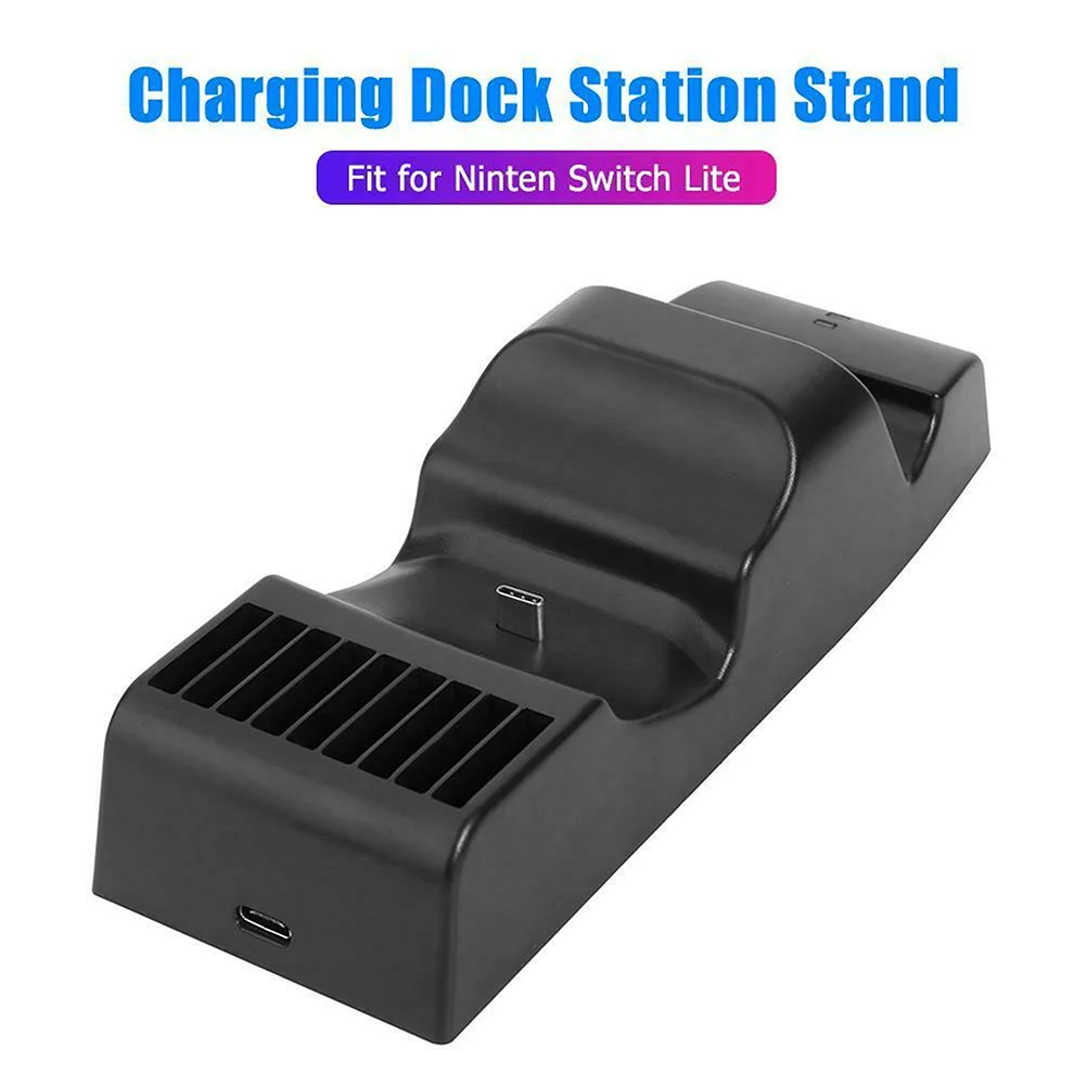 Nintend Switch Lite/ Pro Controller Charging Stand For Nintendoswitch Charger Dock Station Cradle LED Show | Электроника