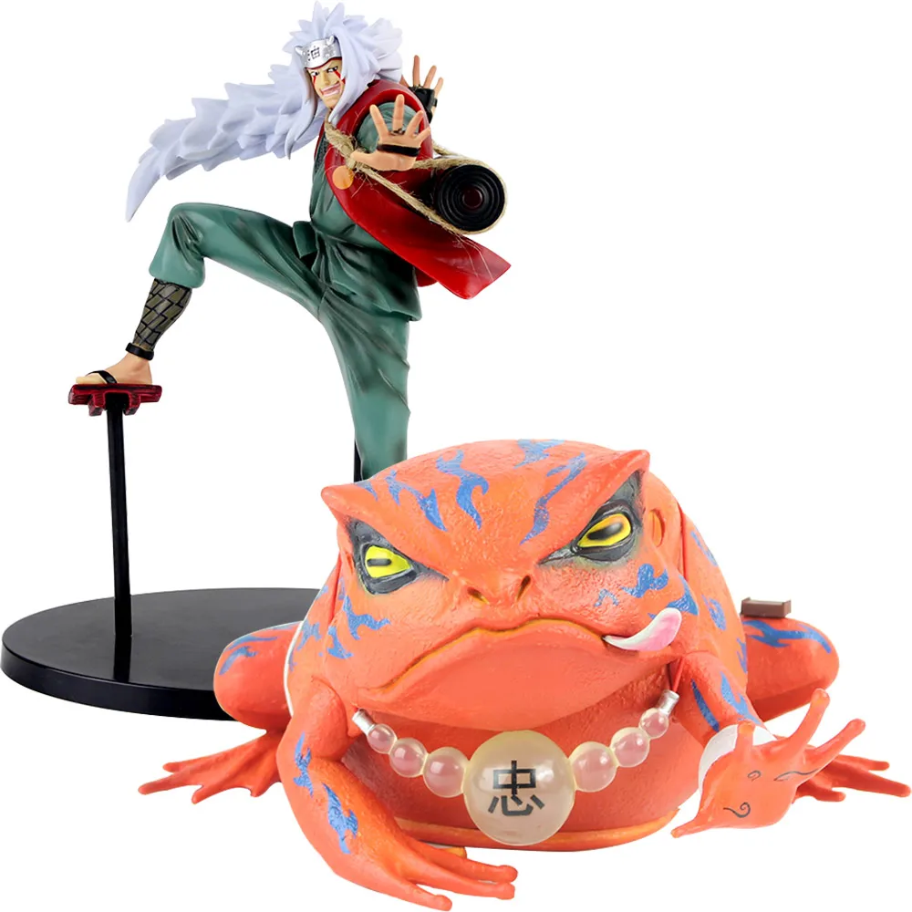 15-25 см аниме Наруто Shippuden гама Sennin Jiraiya Gama Bunta GK Статуя Фигурка Игрушка Кукла Brinquedos