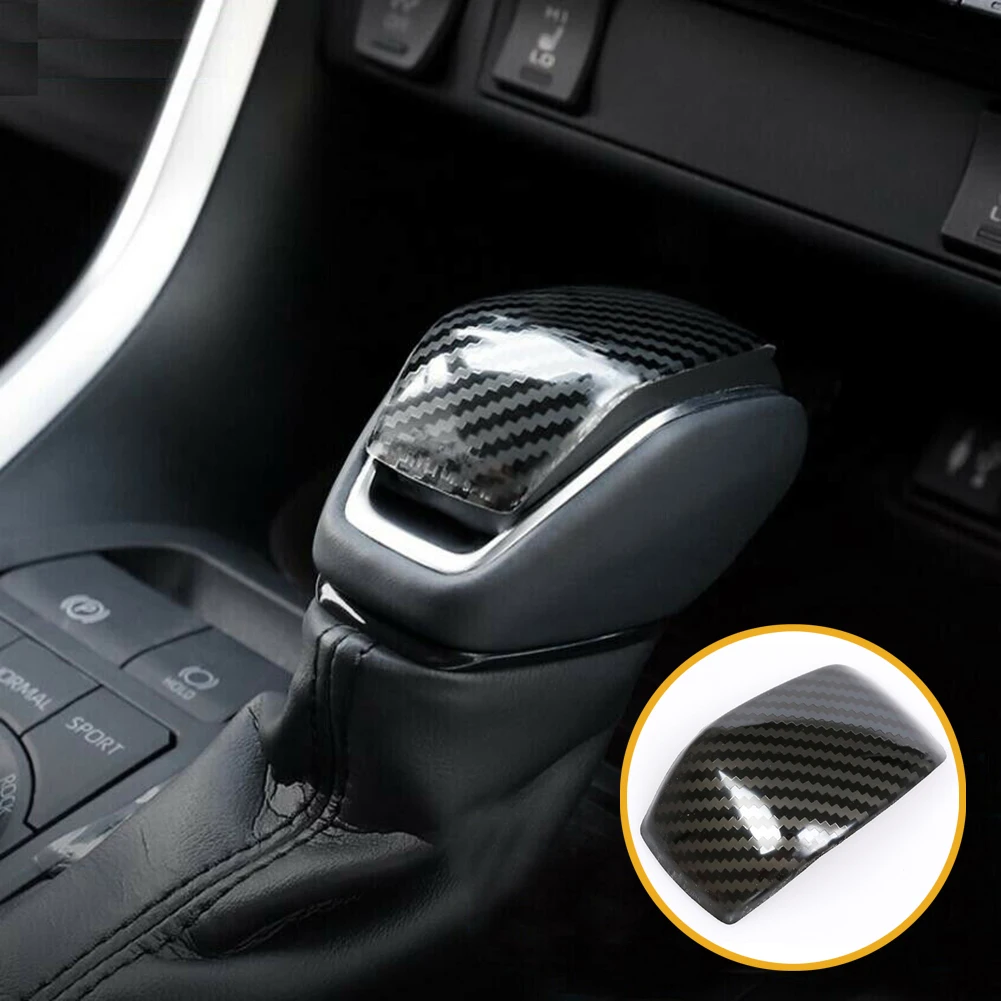Чехол для рычага переключения передач из углеродного волокна Накладка Toyota RAV4 на