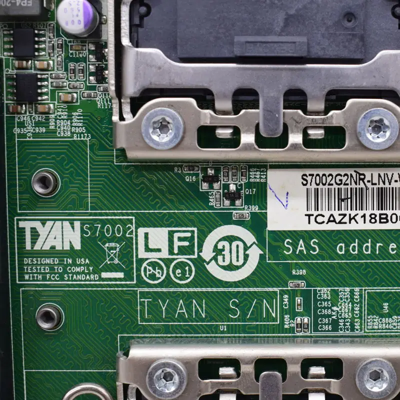S7002 для Tyan материнская плата SSI CEB разъем LGA1366 Intel 5520 DDR3 64 Гб USB2.0 четырехъядерный Xeon