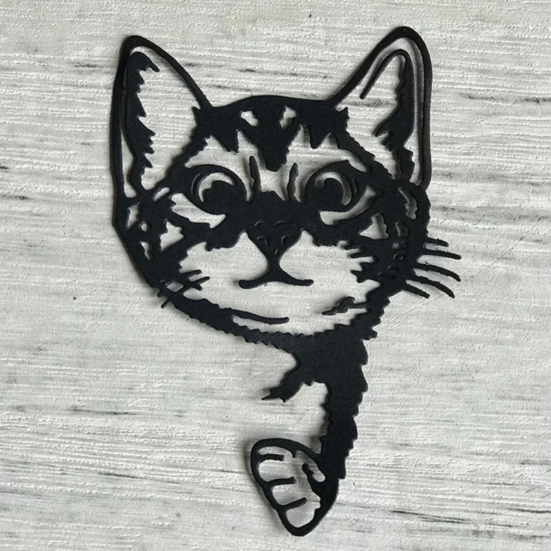 

X37E Cat Metal Cutting Dies Stencil Scrapbooking DIY Album Stamp Paper Card Mold Embossing Decoration Craft