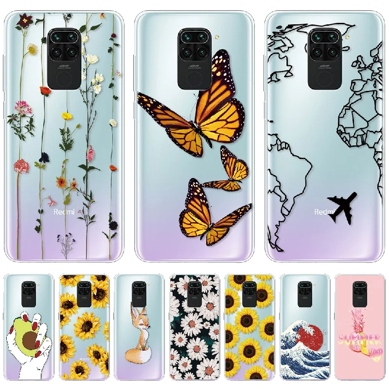 Чехол для Xiaomi Redmi Note 9 мягкий чехол из ТПУ силиконовый задней панели Xiomi Note9 RedmiNote9 6