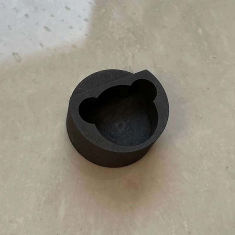 

Silver Gold Bear Shape Mold Graphite Crucible Mold Melting Gold Silver Nonferrous Metal Casting Refining Jewelry Tools