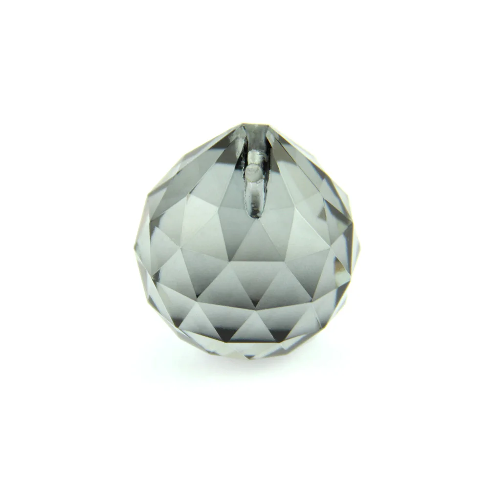 10 шт. 30 мм черный серый висячий Хрустальный призм стеклянные солнцезащитные очки