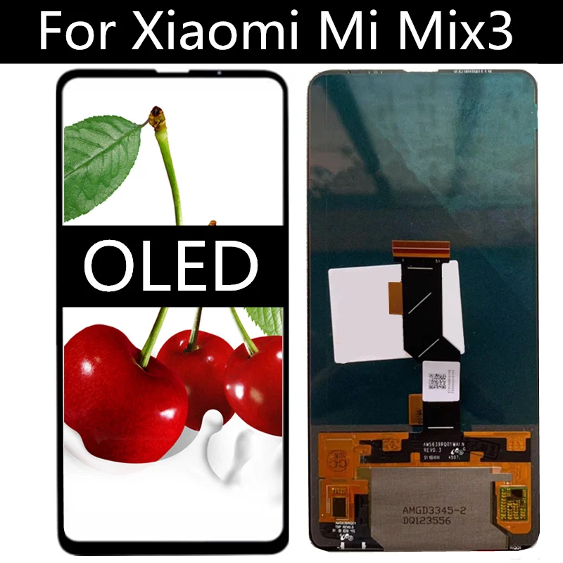 oled lcd for xiaomi mi mix 3 mimix 3 mi mix3 lcd displaytouch screen digitizer replacement accessories for phone 6 39 lcd free global shipping