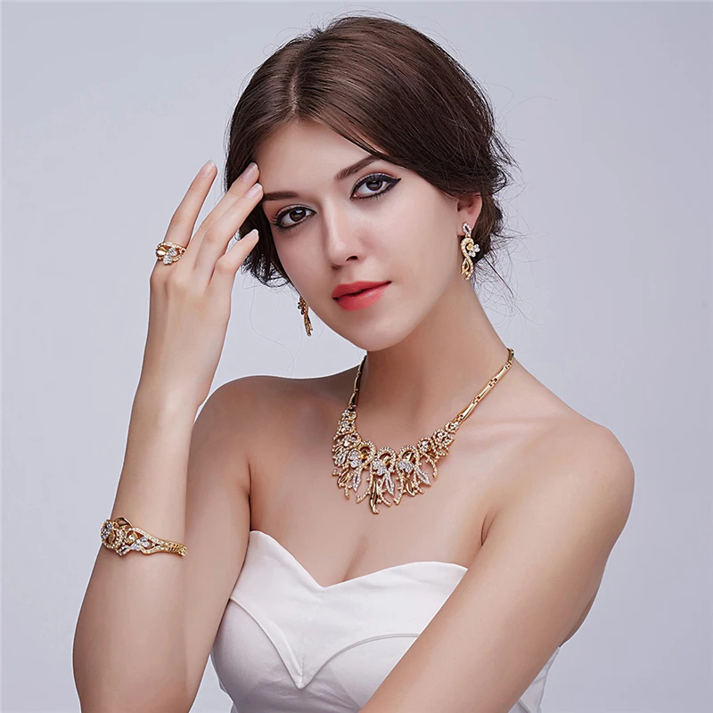 CWEEL/модные комплекты ювелирных украшений в Дубае с африканскими бусинами для