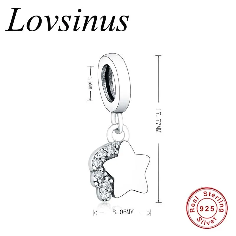 Женский браслет из серебра 100% пробы с цирконом | Украшения и аксессуары