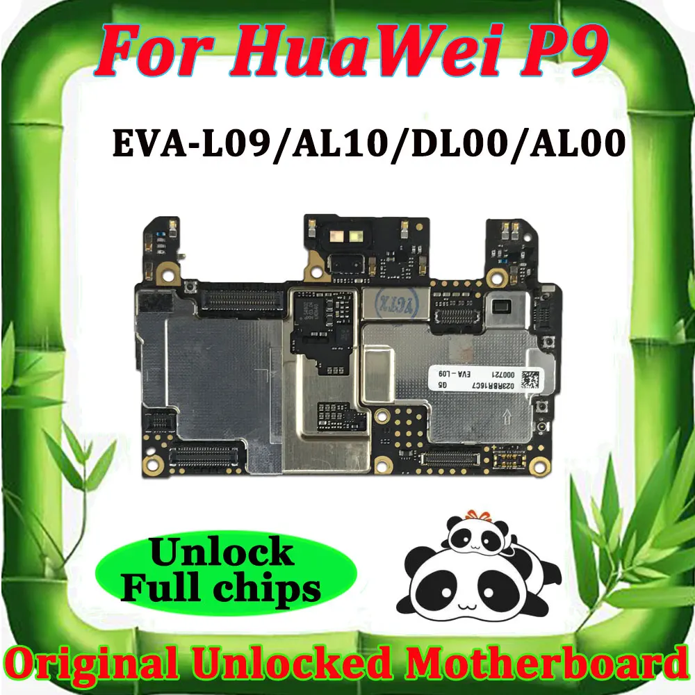 Полная разблокированная материнская плата для HUAWEI P9 32g 64g логическая печатные