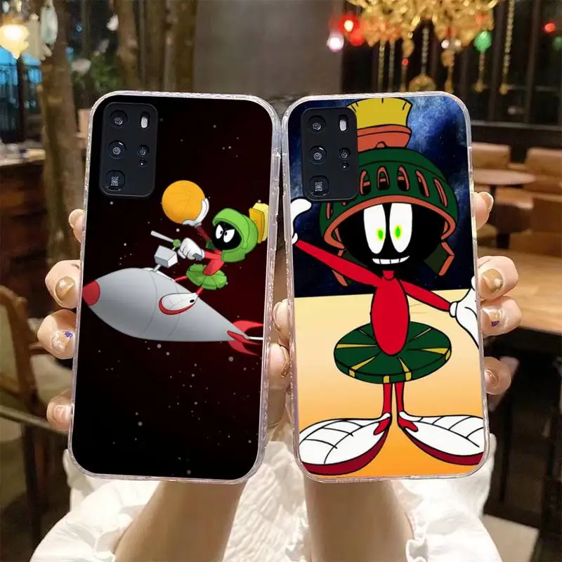 

Marvin the martian doobie Phone Case For Samsung S4 S5 S6 S7 Edge S8 S9 S10 Plus S20 Lite Fe Note20 Ultra A71 A21S Cover Fundas